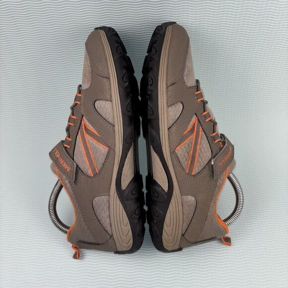 Merrell Outback Trail Chaser Outdoor Shoes Sneakers Tan Orange Big Kids Size 7M - Picture 6 of 9